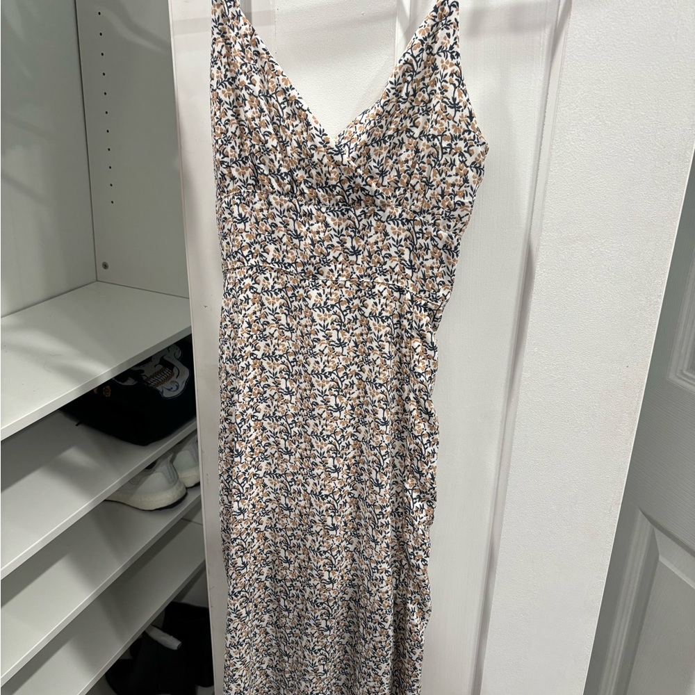 Floral Print Maxi Dress